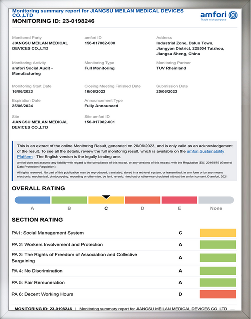 hand warmer certificate