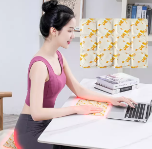 Soft Rectangle Detachable Heating Cushion for Home