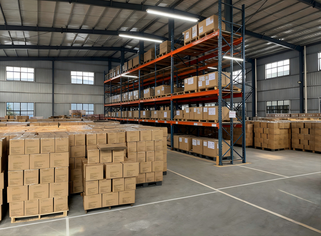 Standardized Finished Goods Warehouse Organized Storage & Efficient Order Fulfillment