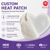 Menstrual Cramp Relief Dysmenorrhea Adhesive Belly Warming Period Cramp Patch Drug Free MDR MDRrtified Pain Relief Heat Patch