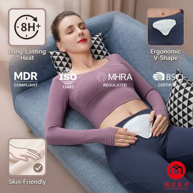 ThermaCare Women's Menstrual Heat Patches, High Capacity Production