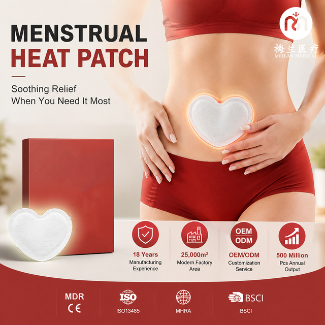 Disposable Heat Therapy Patch for Menstrual Pain OEM Heat Patch Factory